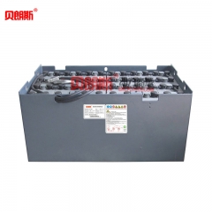 斗山1.8噸三輪平衡重叉車蓄電池48V500Ah 斗山叉車B18T電瓶現(xiàn)貨批發(fā)